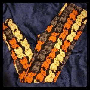 LulaRoe French Bulldog Leggings
